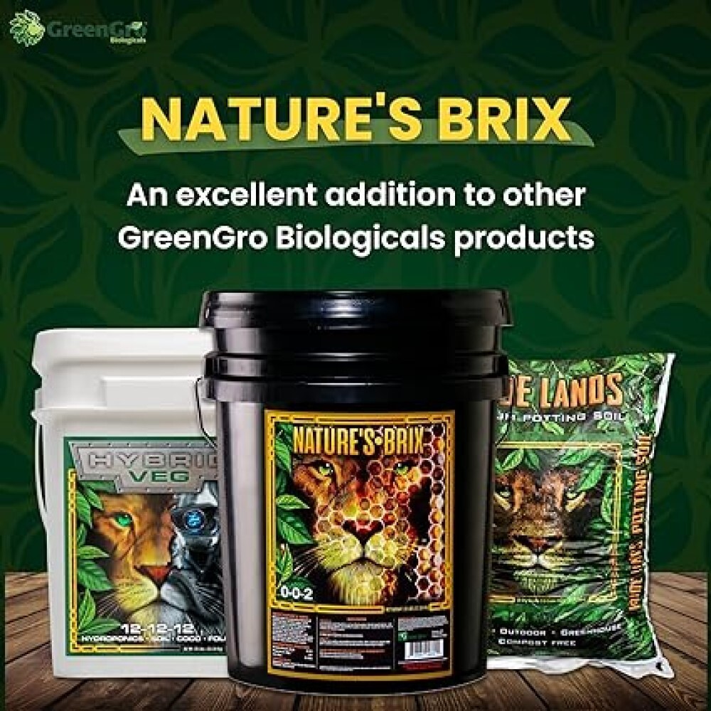 Nature's Brix Microbial Food Source 5 lbs by GreenGro Biologicals