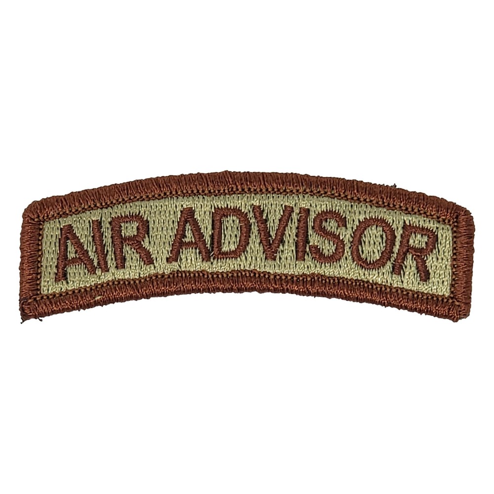AIR ADVISOR Duty Identifier Tab / USAF OCP Air Force Patch
