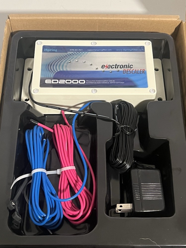 iSpring ED2000 Water Softener System Whole House Electronic Descaler