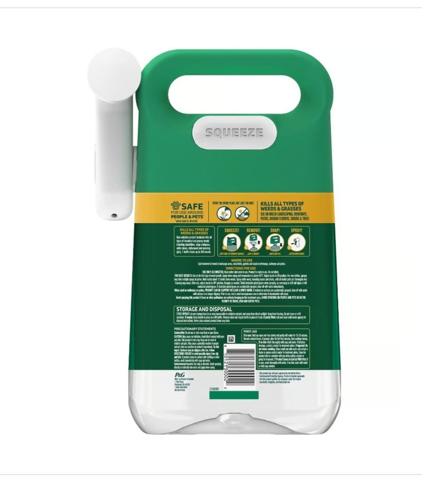 Spruce Snap & Spray Weed & Grass Killer - 64oz each