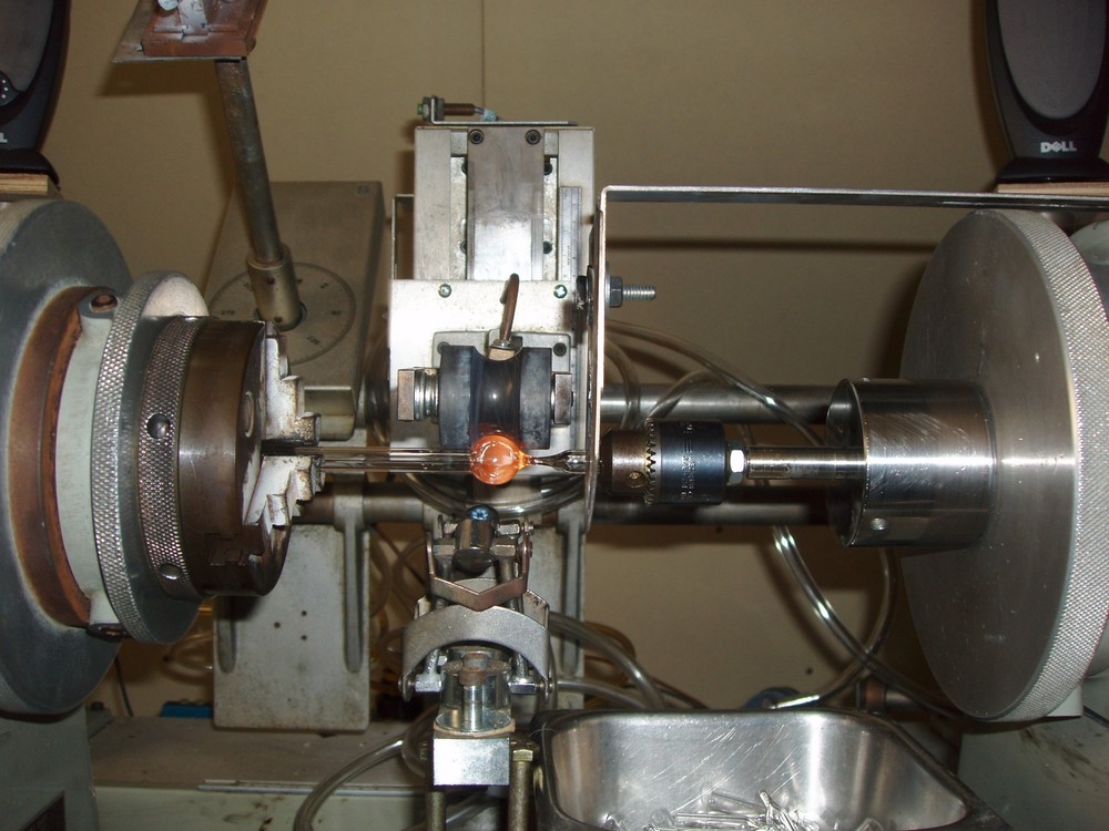 Litton Auto Lathe Glass Blowing Lathe