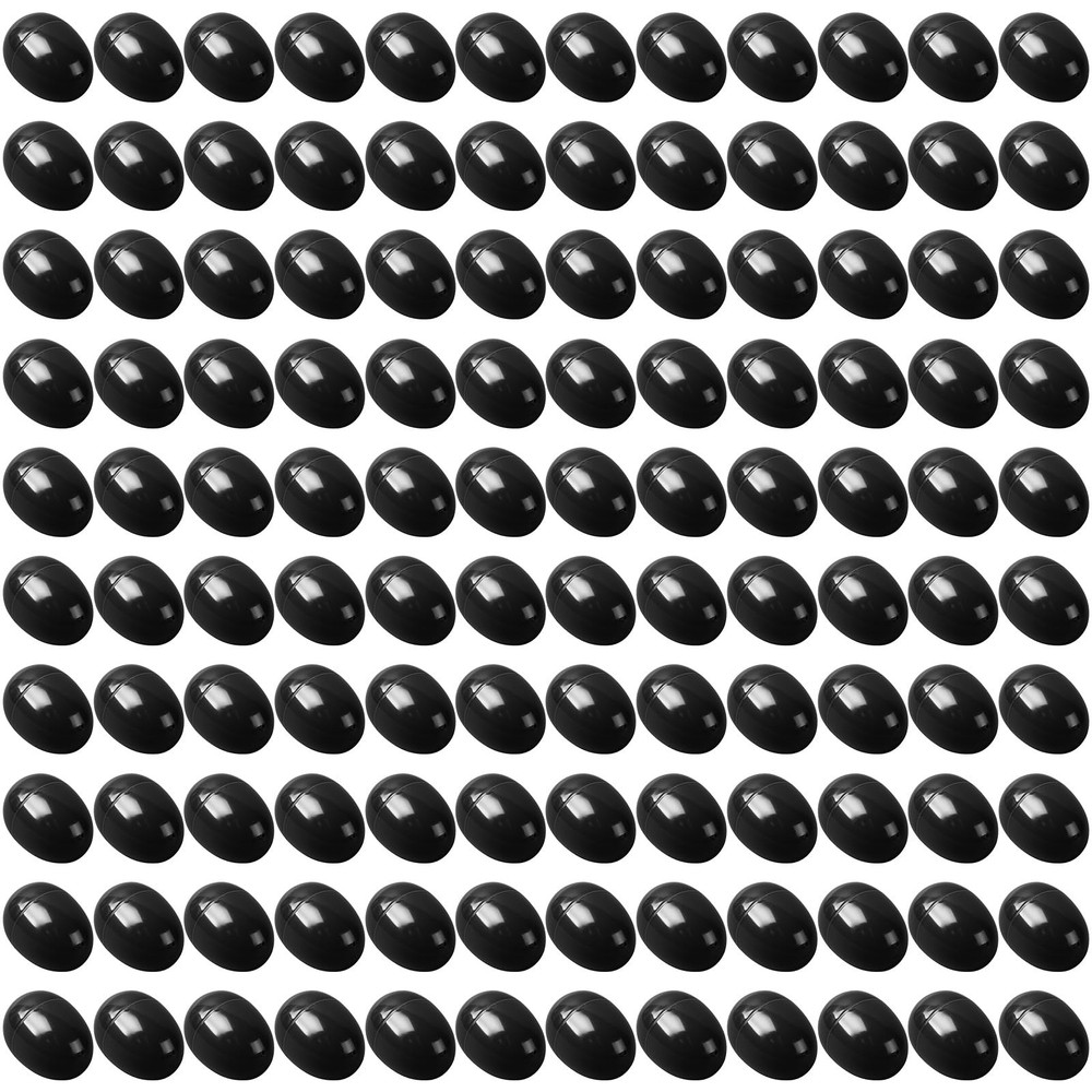 Easter Eggs 2.4” - Black Fillable Easter Eggs - 120 Pcs Easter Basket Stuffer...