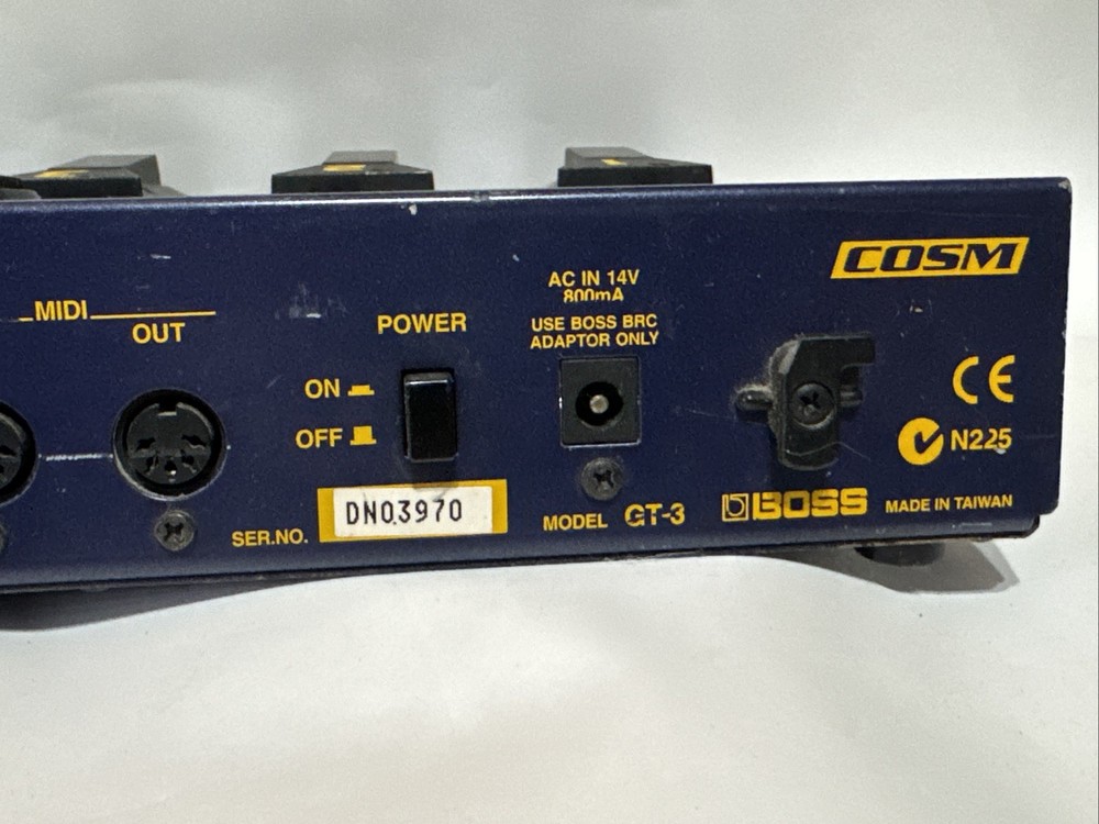 BOSS GT-3 Guitar Effects Processor Multiple Effects Pedal - UNTESTED