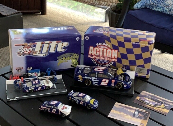 Rusty Wallace Memorabilia Bundle Vintage Retired Collection