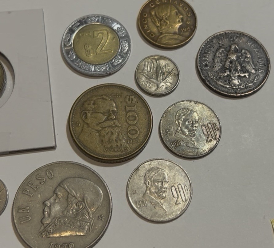 Mexico Coins Lot (12) Circulated