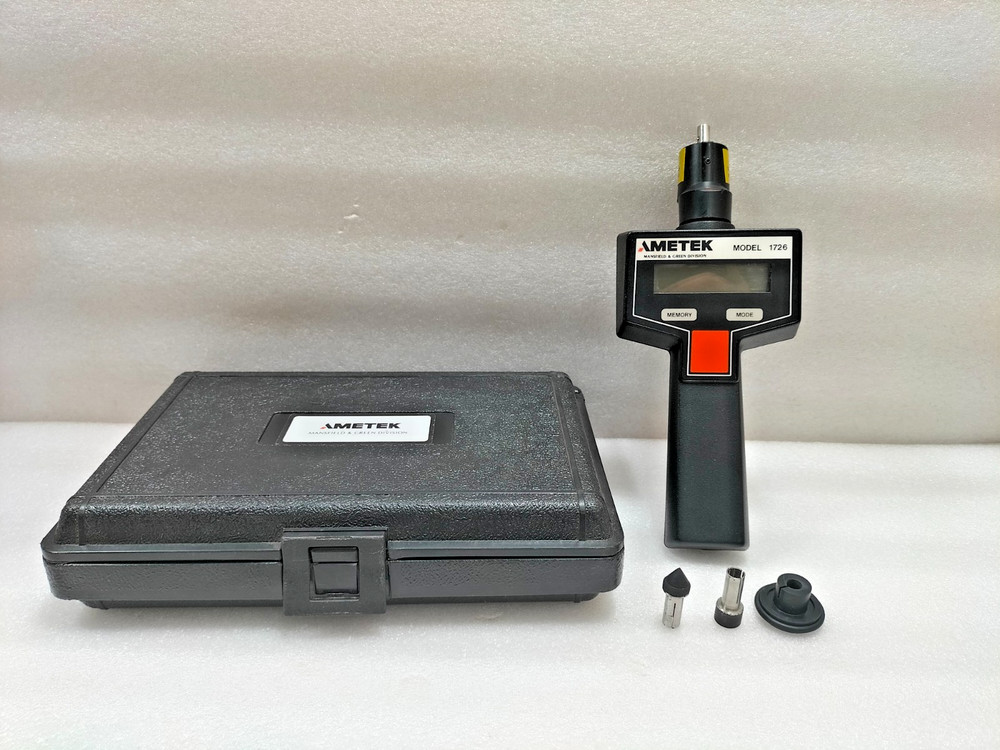 AMETEK MODEL 1726 DIGITAL TACHOMETER DUAL FUNCTION
