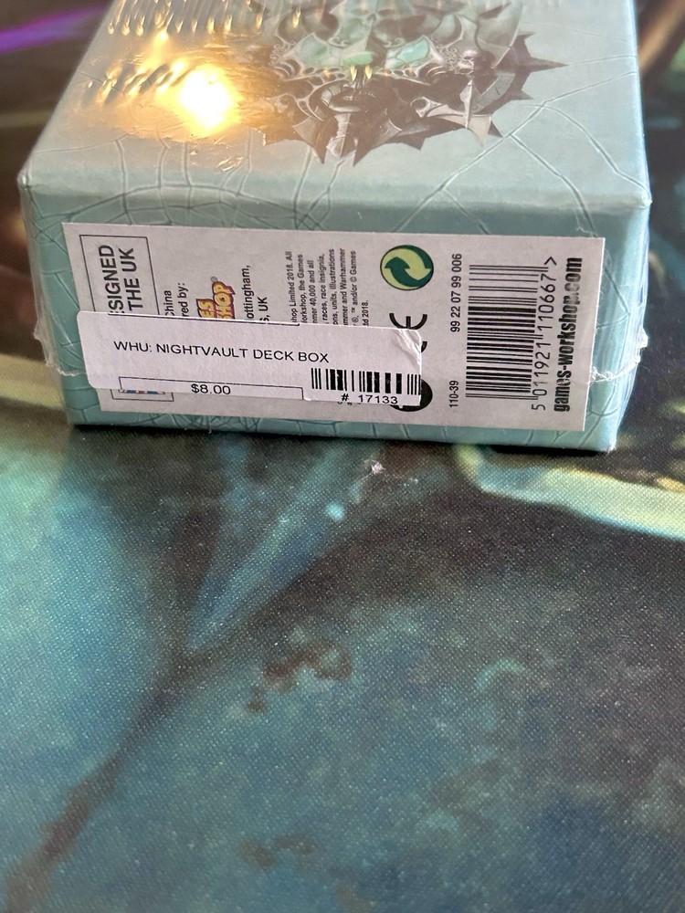 Sealed - Warhammer Underworlds: Nightvault Deck Box Games Workshop