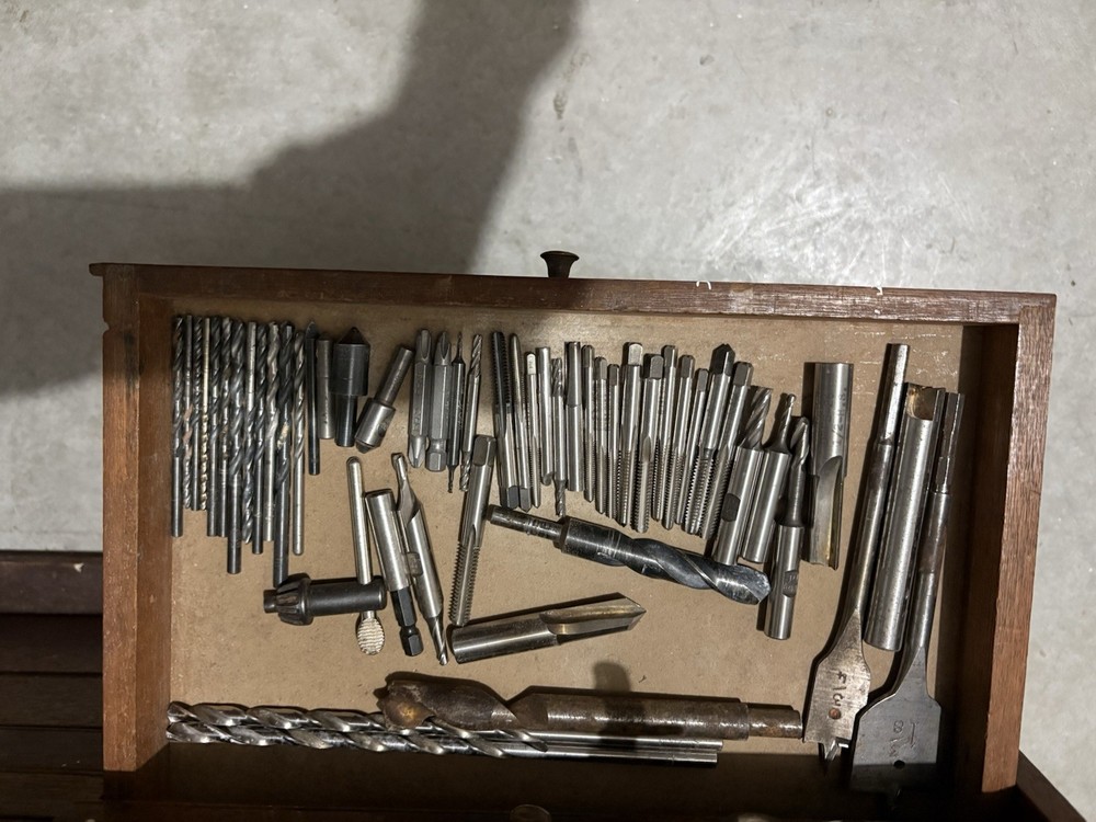 Handmade Tool Box With Various Tools