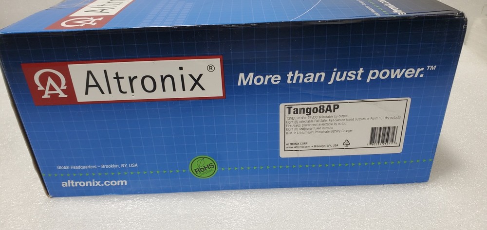 Altronix TANGO8AP PoE DRIVEN MULTI-OUTPUT POWER SUPPLY W/ ACCESS CONTROLLER