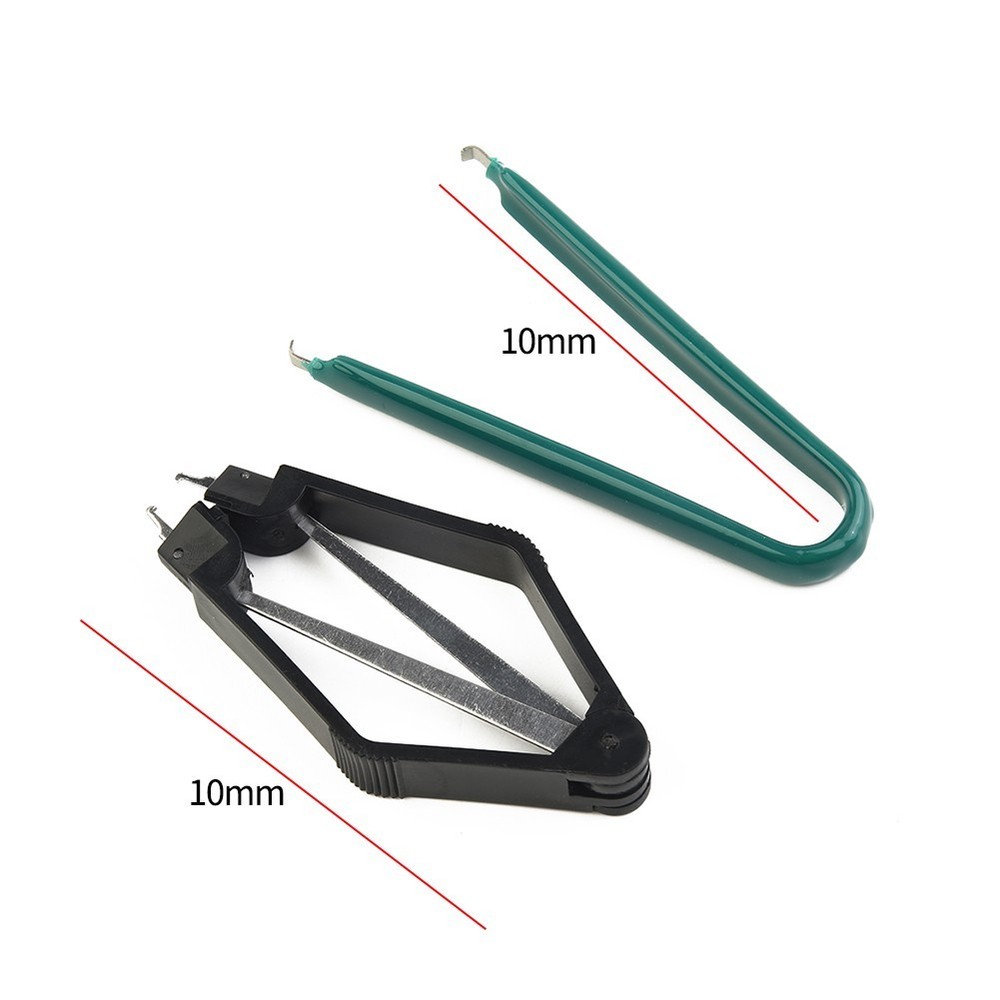 U Type Flat IC Chip Protection Pliers ROM Circuit Board Extractor Removal Puller