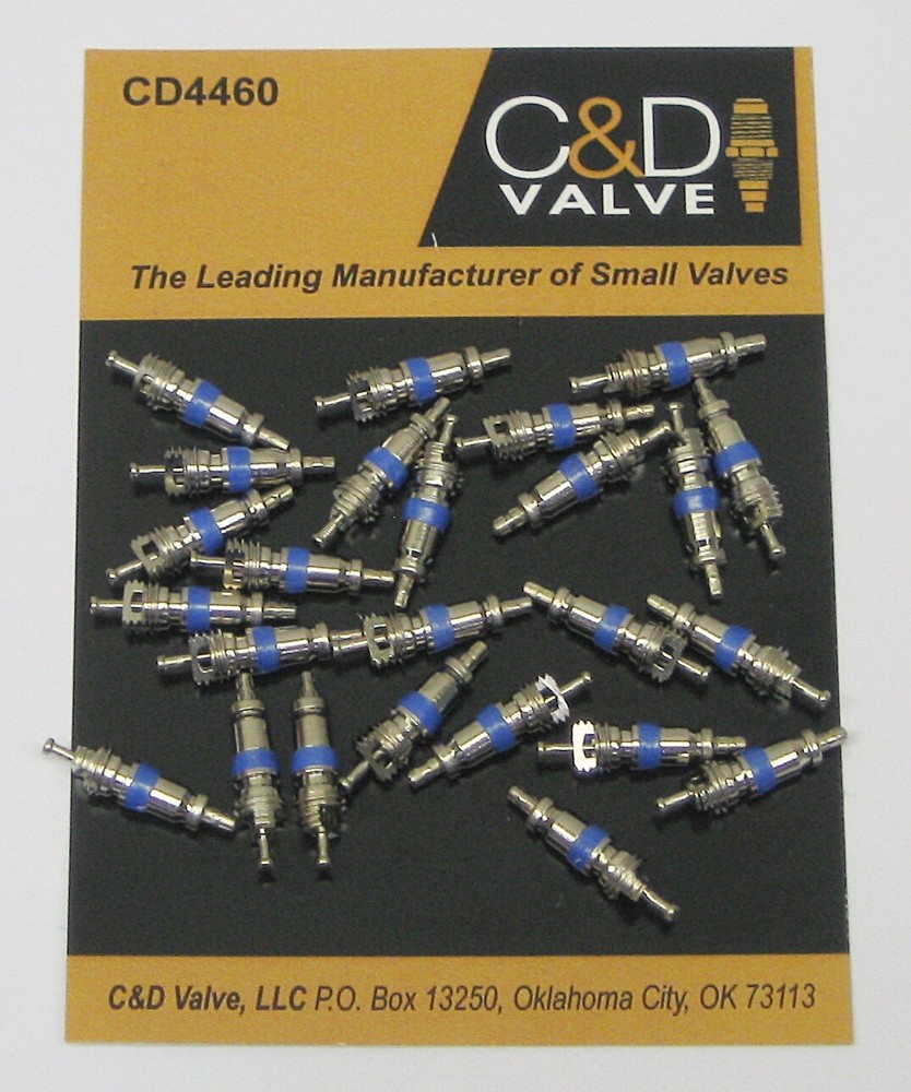 C&D Valve Cores Package of 25 CD4460