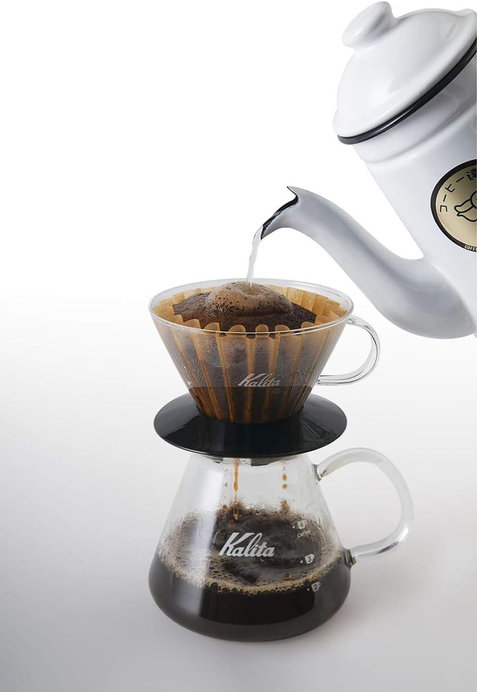 Wave Pour over Coffee Dripper, Size 185, Makes 16-26Oz, Single Cup Maker, Hea...