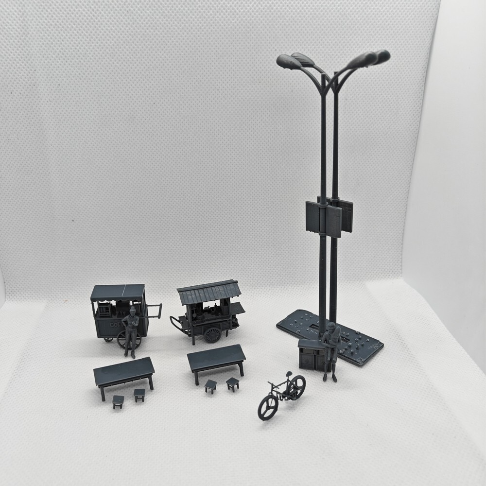 MRY-SFW 1:64 Breakfast/Coffee /Roadside stall