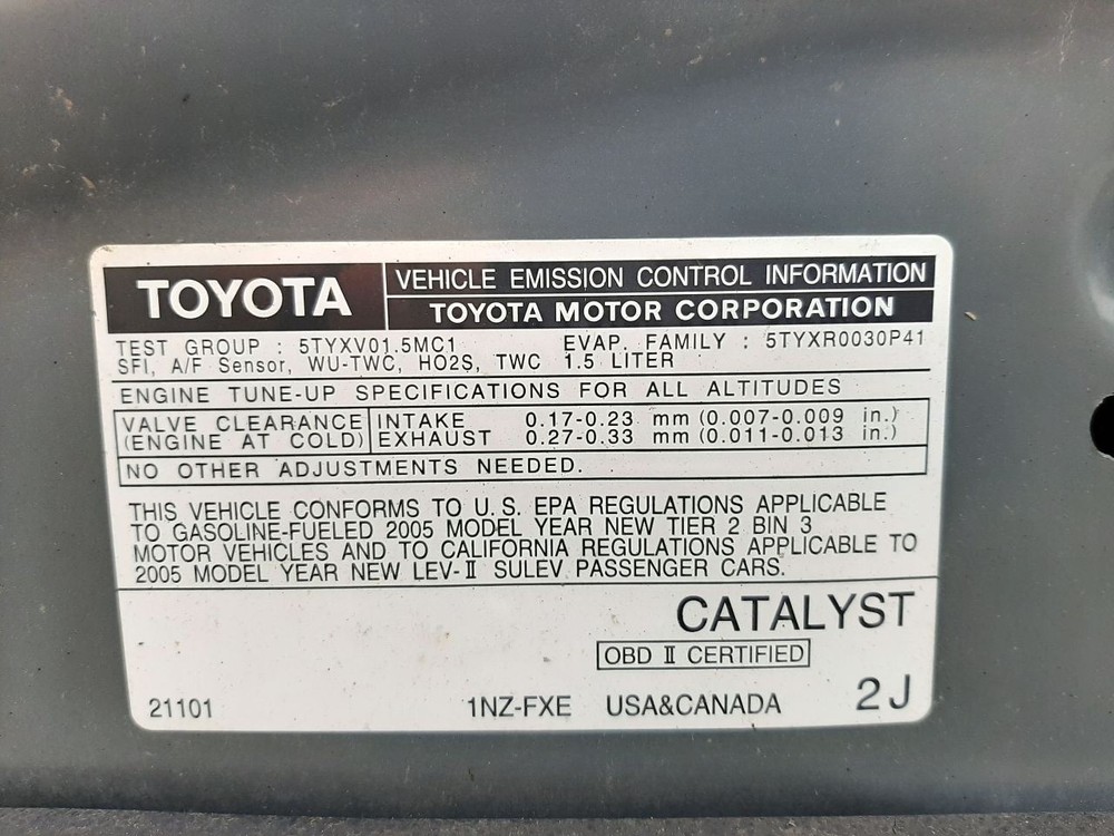 PRIUS 2005 Headrest 1054217