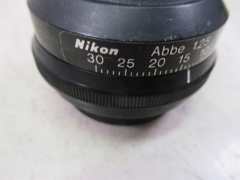 Nikon Alphaphot YS Abbe 1.25 Microscope Condenser Module