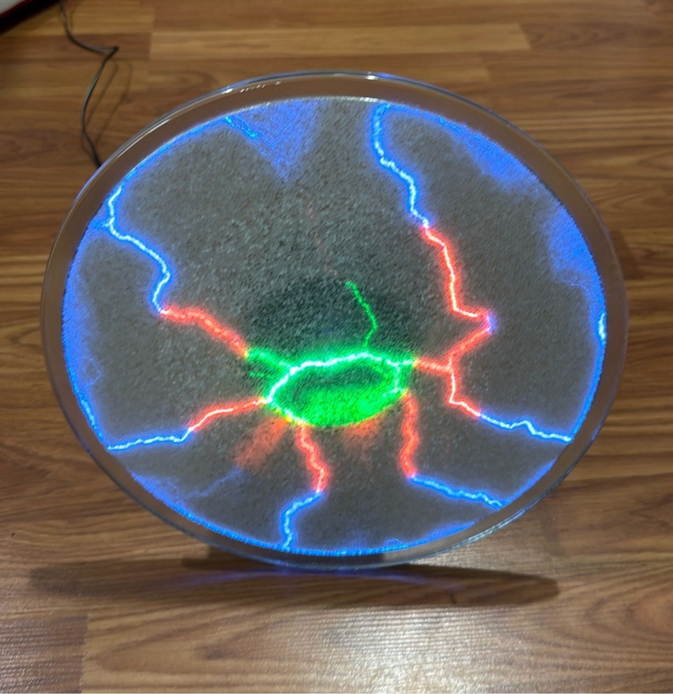 Lumin Disk(12 Inch) Flat Panel Plasma Light Lamp Interactive Multicolor Sound