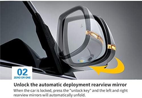 Intelligent Auto-Fold Side Mirrors Control Module Kit for Hilux 2017-2024 |