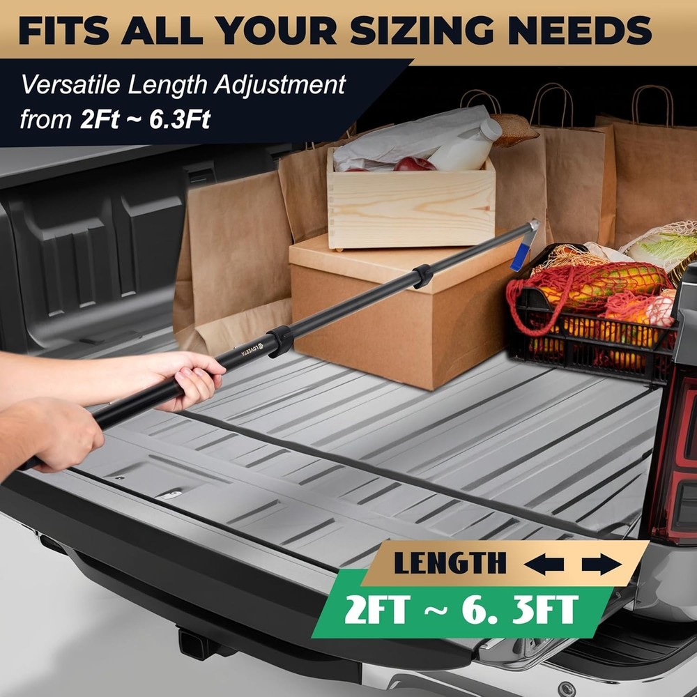 Extendable Cargo Tool with Magnetic Function and Lightweight Alloy Design