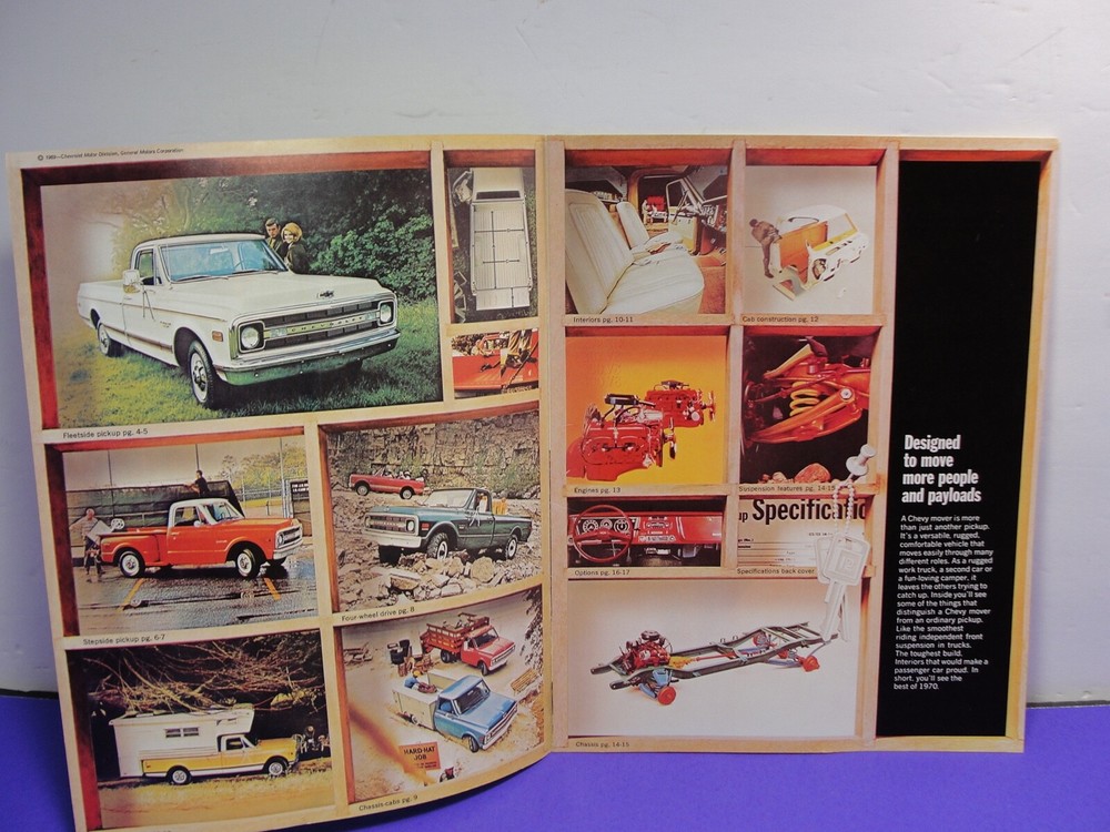 1970 Chevrolet Car Brochure