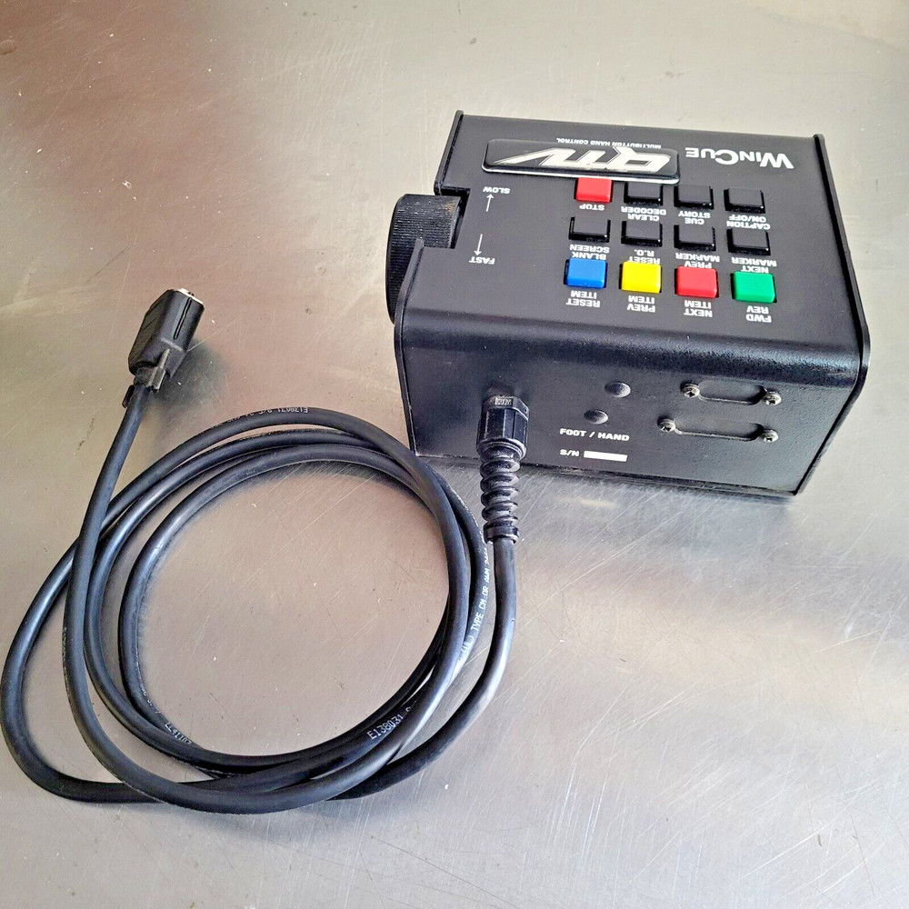 *NICE* WinCue QTV Multibutton Hand Control