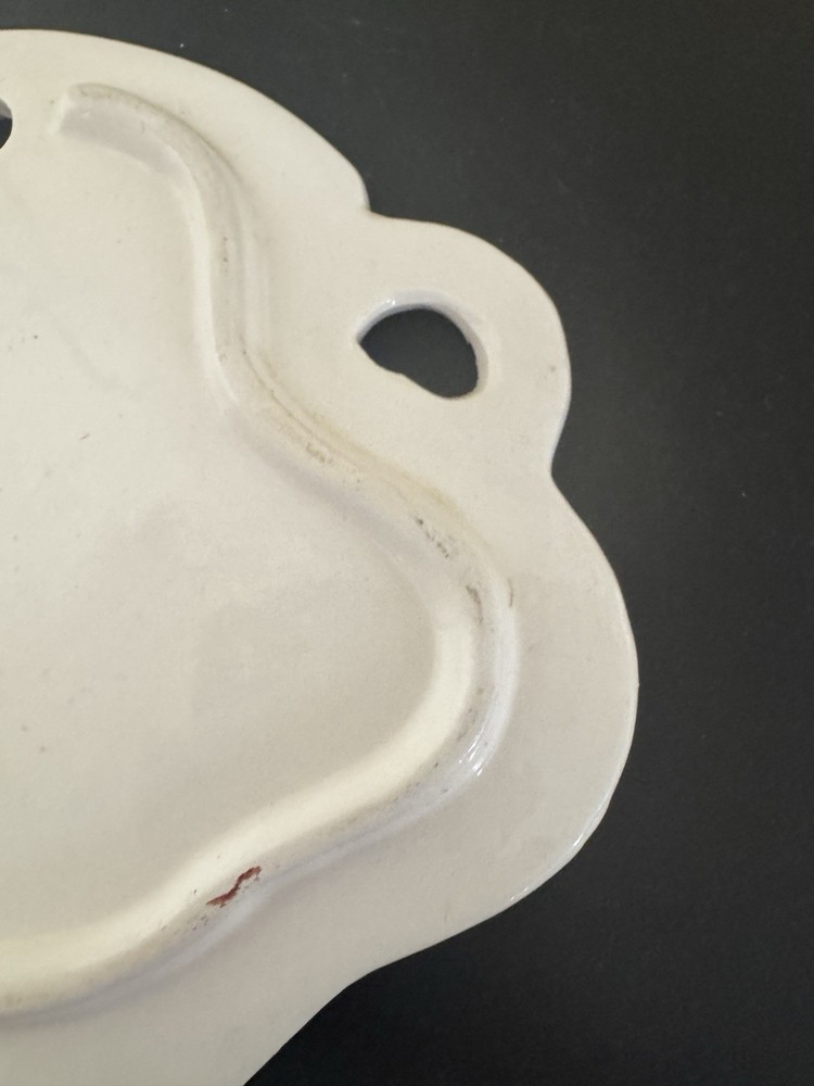 Ceramic Hanging Trivet - Pineapple Tea Cup And Plate