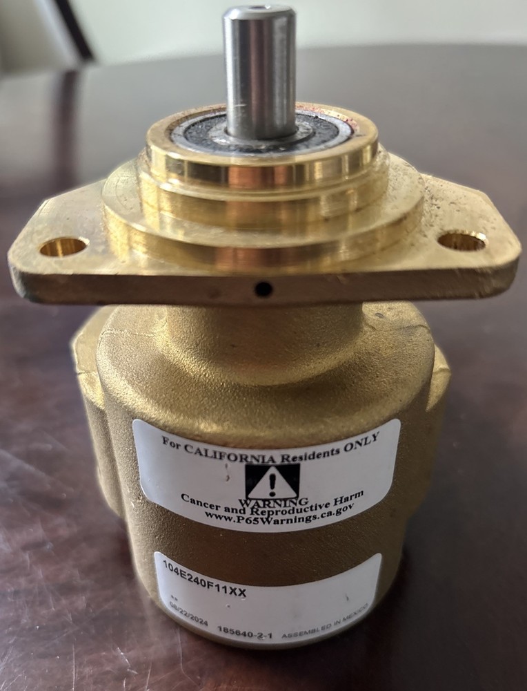 Brass vane pump, specifically identifying as a Procon Series 4