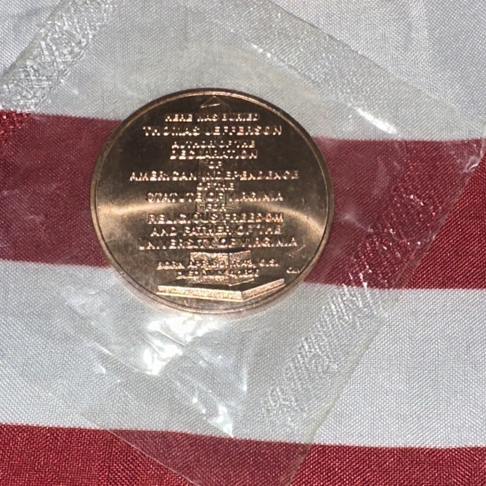 3rd President Thomas Jefferson Liberty Golden So-Called Dollar