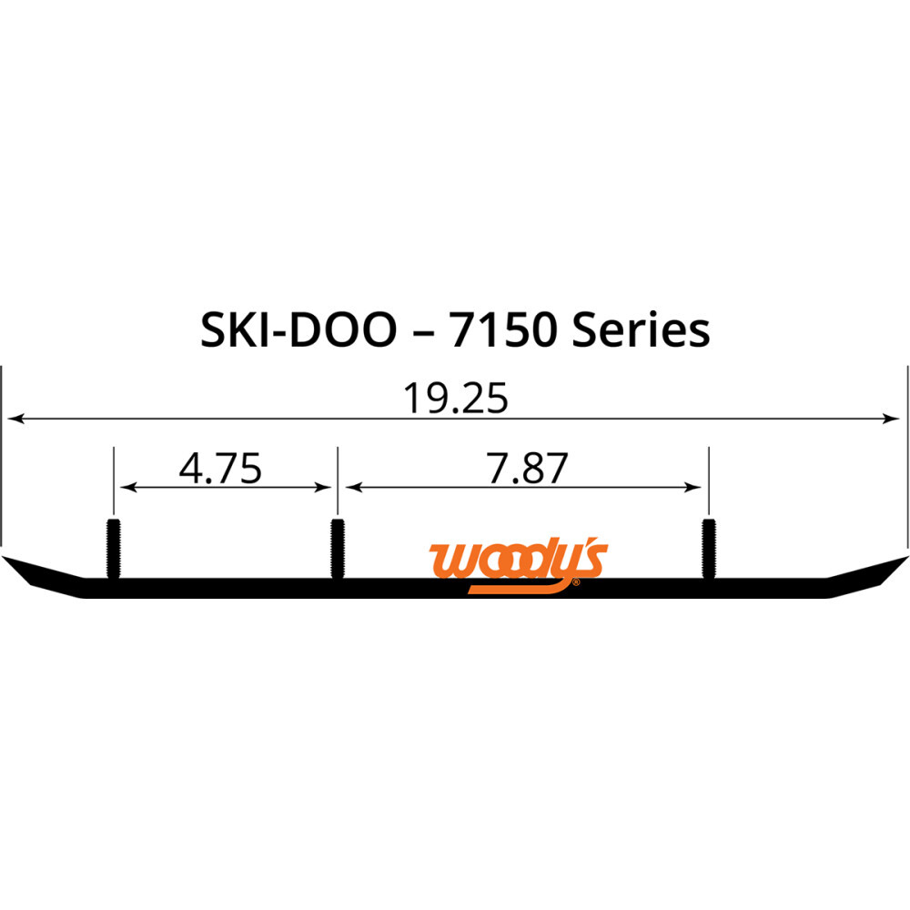 Woody's Extender Trail III Flat-Top Runner | ESD3-7150