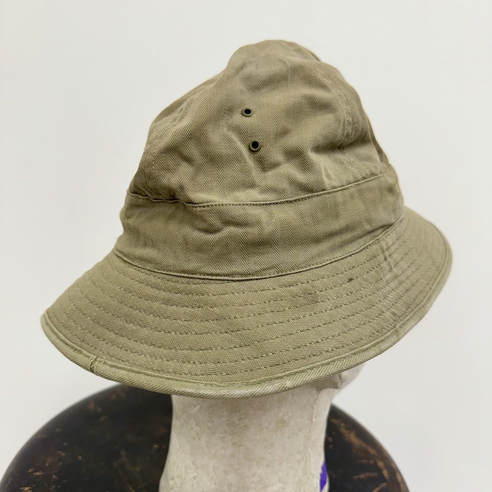 Original WWII US Army USMC HBT Boonie Hat
