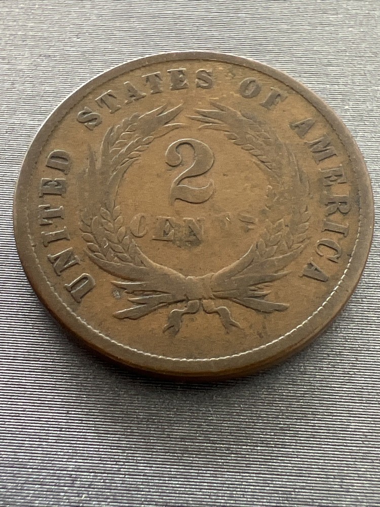 1865 Two Cent Piece #902