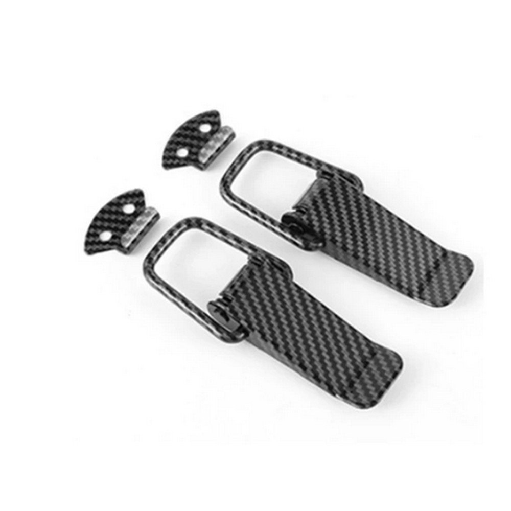 Car Quick Release Bumper Latch Push Button Trunks Bumper Lock Clips Kit 2Pcs