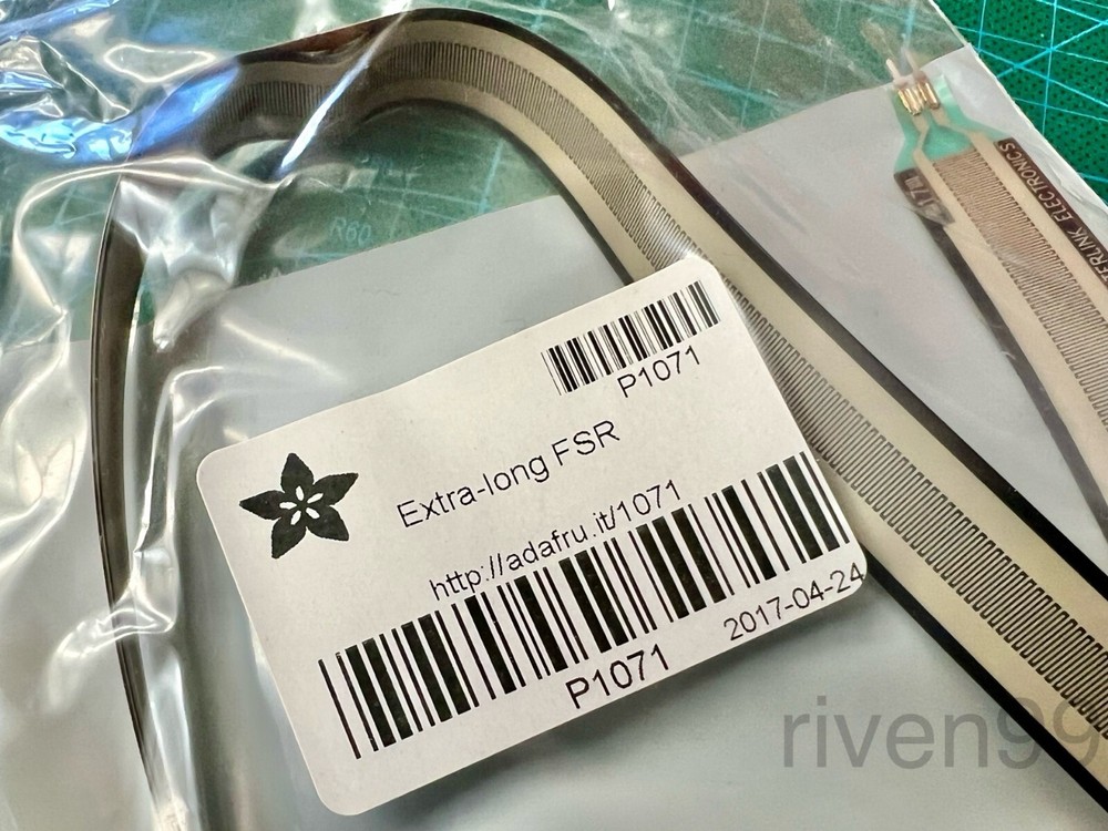 Interlink 408 (24") single-zone force-sensitive resistor, Touch Sensor, Adafruit