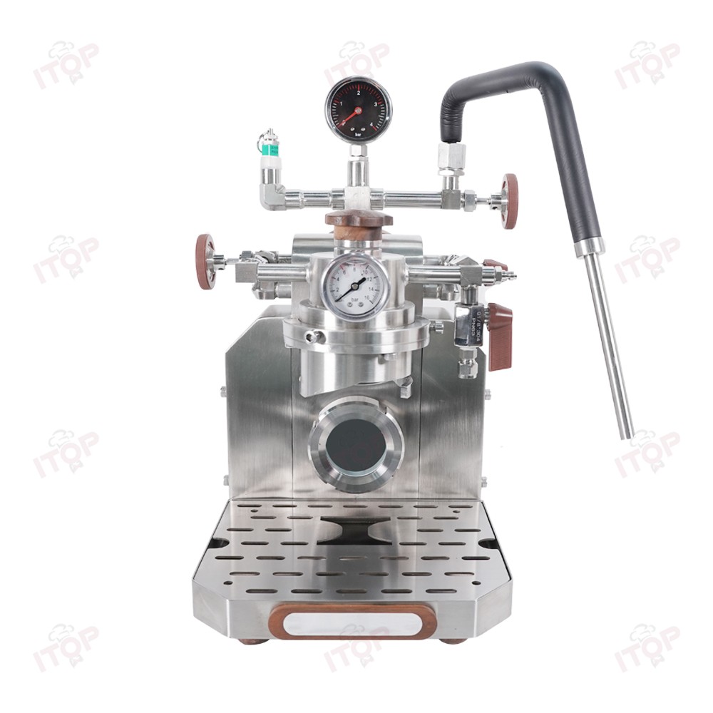 Pneumatic Coffee Maker 12 Bar Espresso Making Variable Pressure With PID
