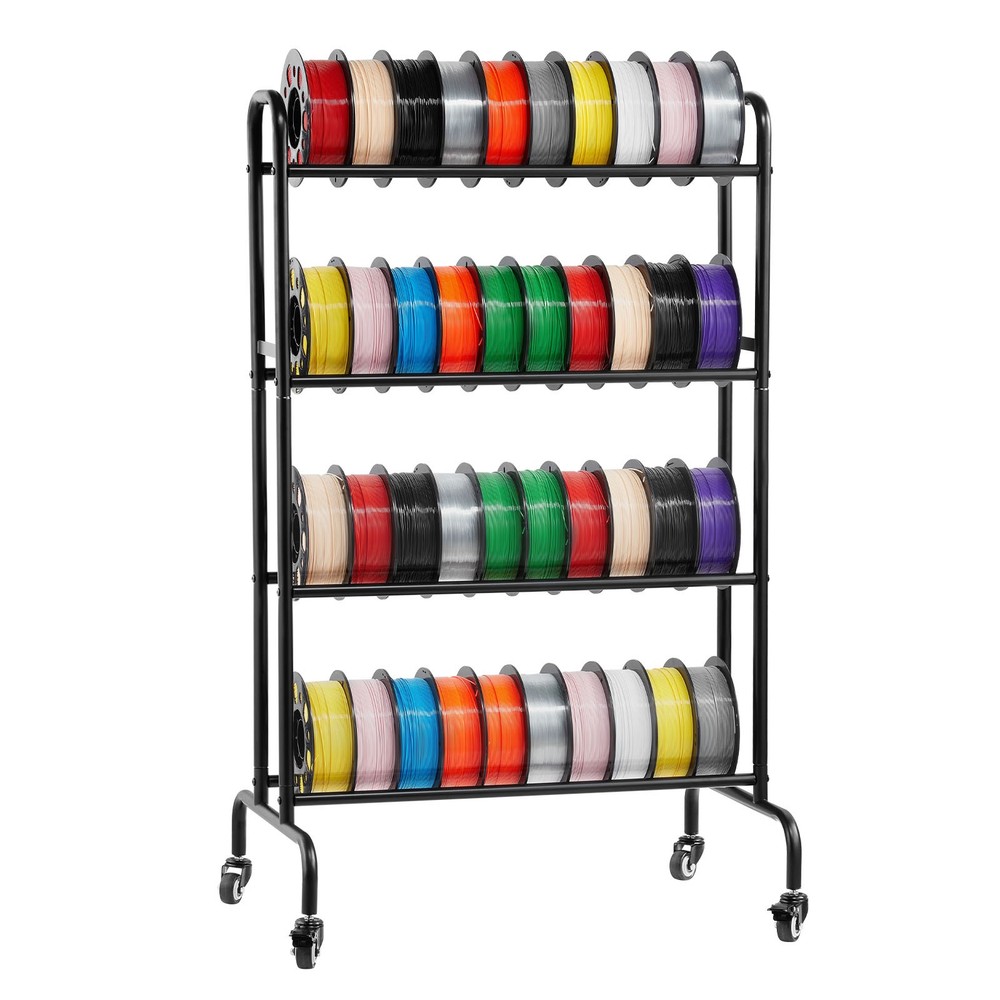3D Printer Filament Storage Rack 4 Tier Filament Spool Holders Racks