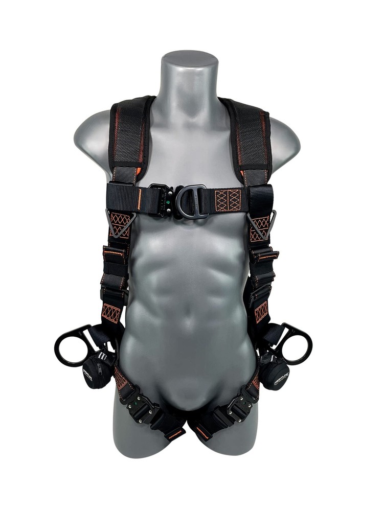 FRONTLINE FALL PROTECTION 105CFTB Combat™ Vest Style Harness with Front Si