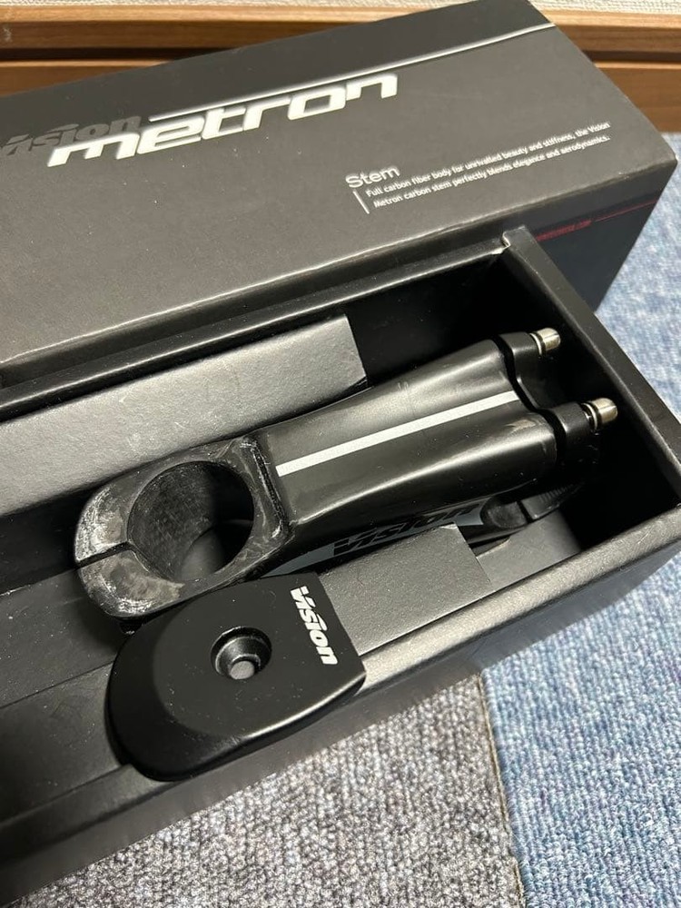 vision metron stem 90mm carbon titanium bolt