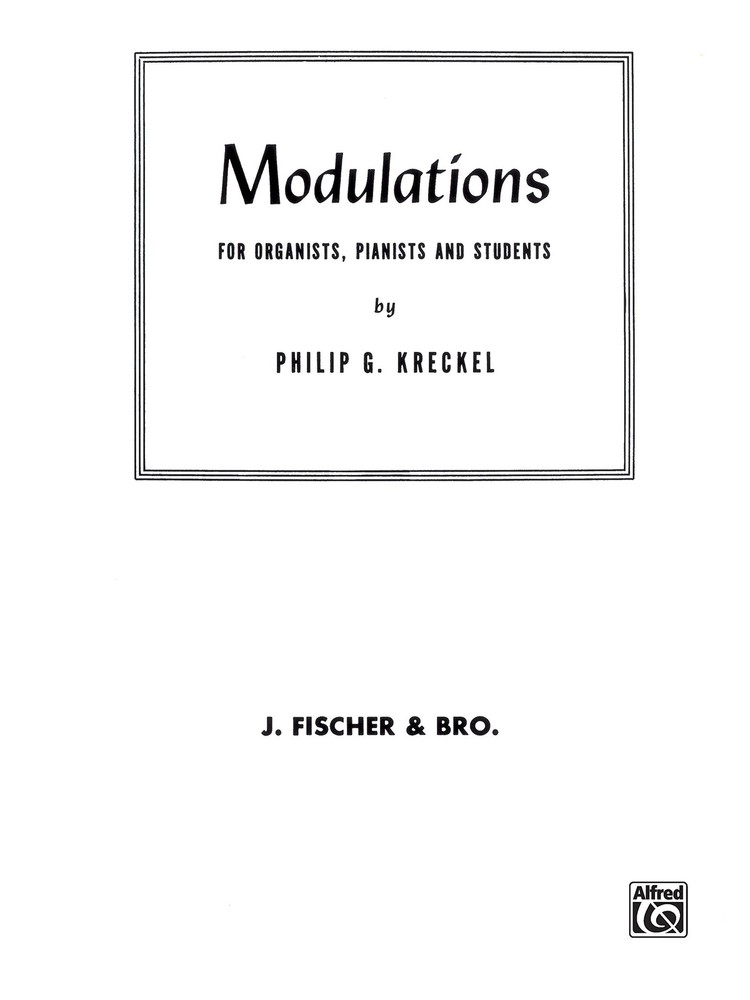 Modulations for Organists, Pianists and Students