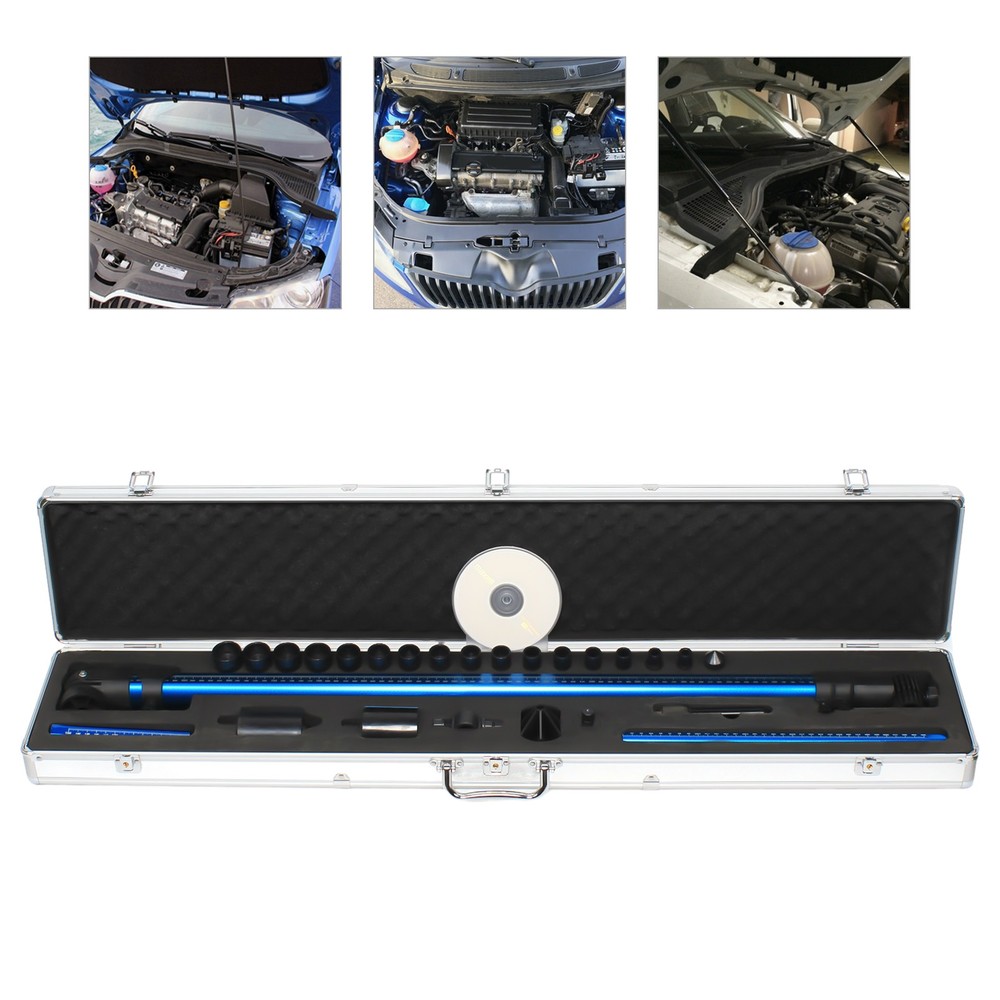 Auto Body Frame Machine 2D Measuring Ruler System High-precision W/ 3D Adapter