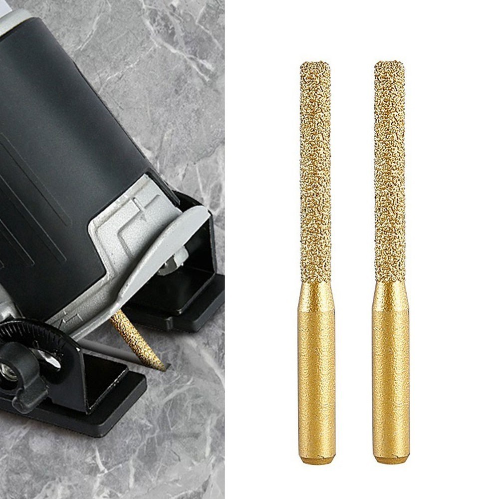 High performance Edge Cutting 2Pcs Brazed Router Bits for Granite Tile
