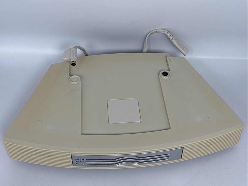 Bose Wave Music System White 3-Disc Multi-CD Changer / WORKING