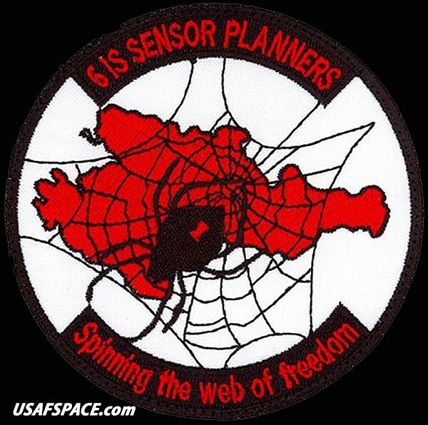 USAF 6TH INTELLIGENCE SQ -SENSOR PLANNERS- Osan AB, Korea - ORIGINAL VEL PATCH