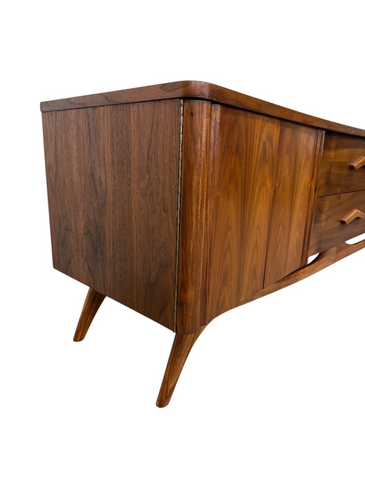Mid-Century Modern Young Manufacturing Walnut Sideboard