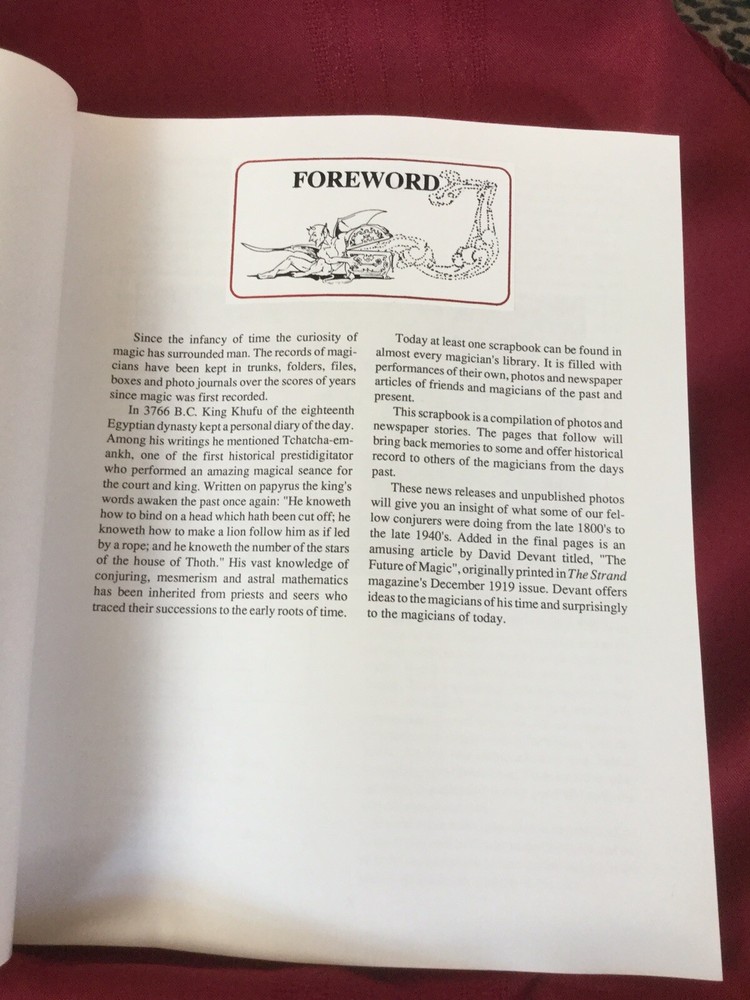 The Collector’s Magic ScrapBook Compiled By Gary R.Frank