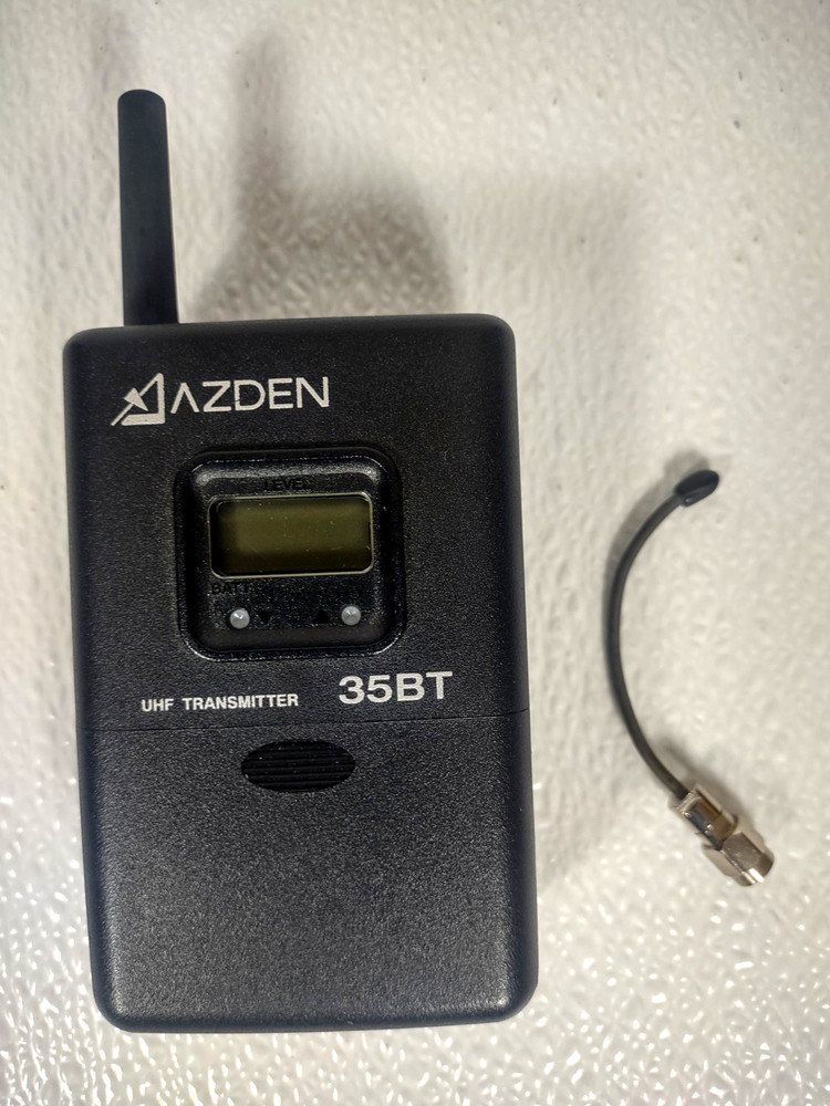 Azden 35BT UHF Replacement Transmitter Only EXCELLENT