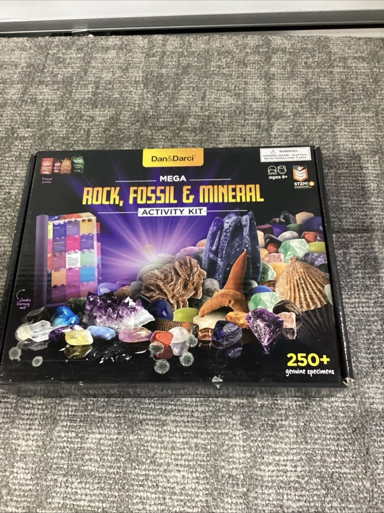 Dan&Darci Mega Rock,fossil,mineral Activity Kit
