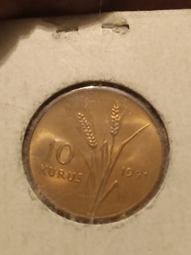 FC-101 1971 10 Kurus , Turkey, Uncirculated