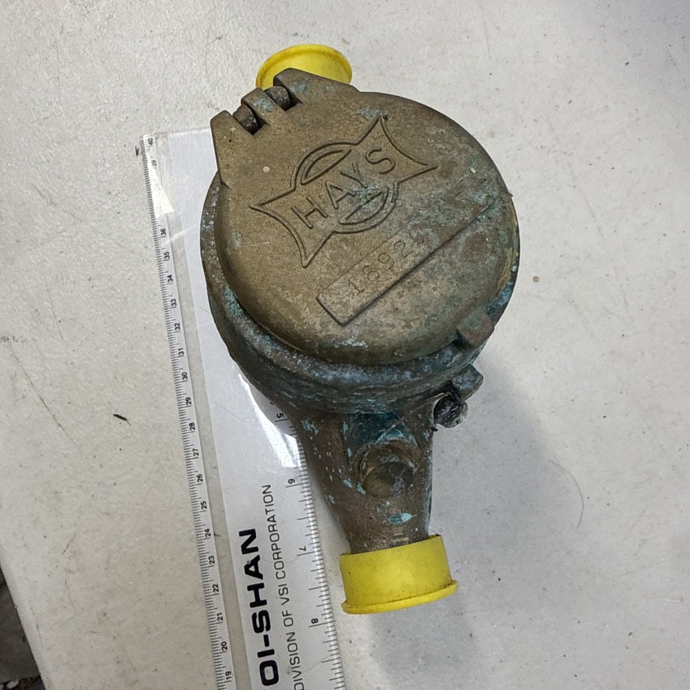 Vintage Hays Water Meter