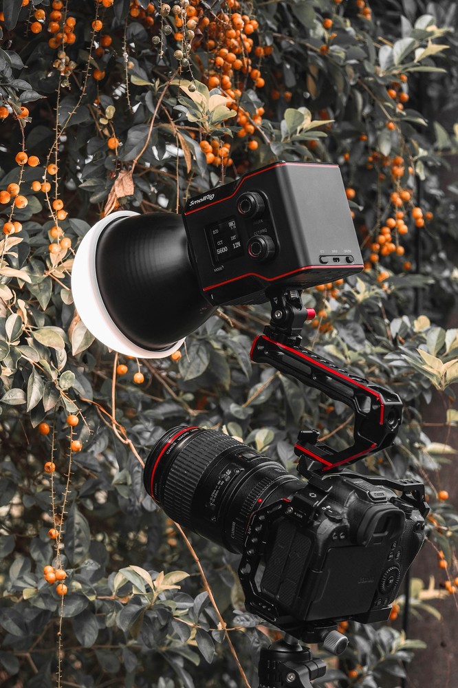 SmallRig RC 60B Bi-Color LED Monolight+Mini Parabolic Softbox+Silicone Diffuser