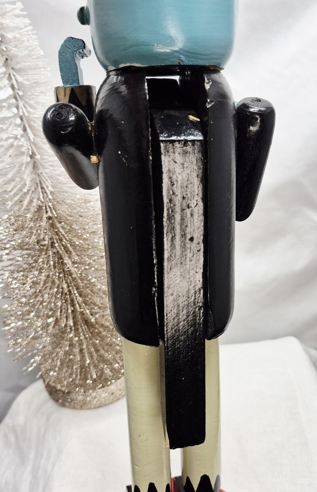 13.5” Wooden Nutcracker - Frankenstein - multicolored