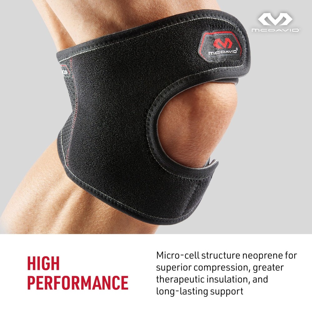McDavid Level 2 Knee Support Adj S/M Adjustable Wrap